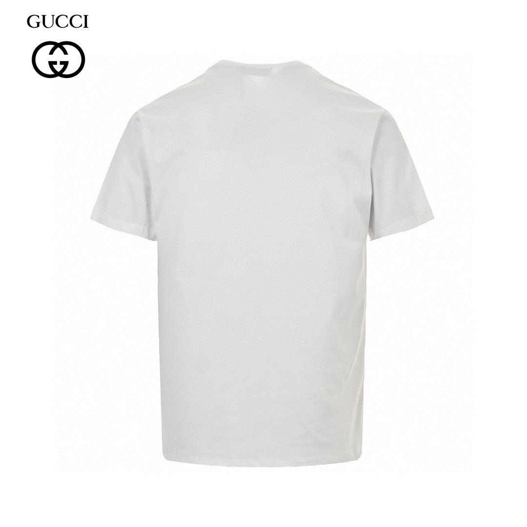 Gucci White T-Shirt with Firenze 1921 Logo - Phantom Kicks