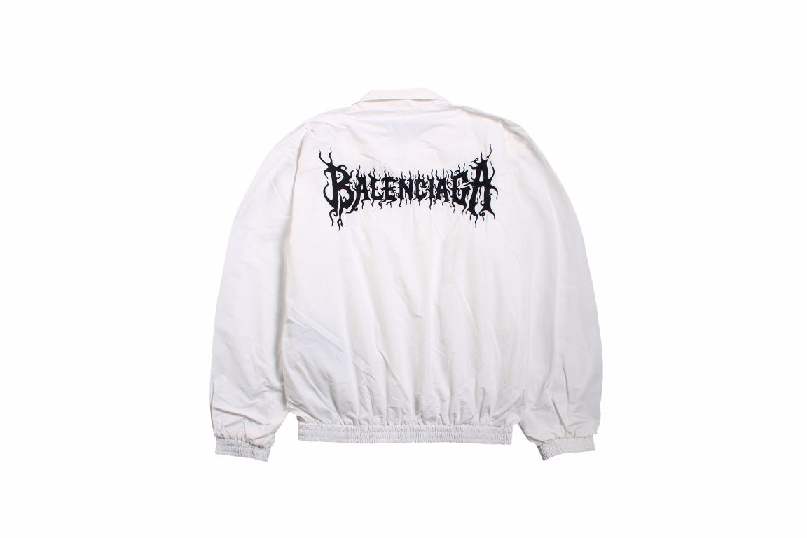 Balenciaga White Zip-Up Jacket - Phantom Kicks