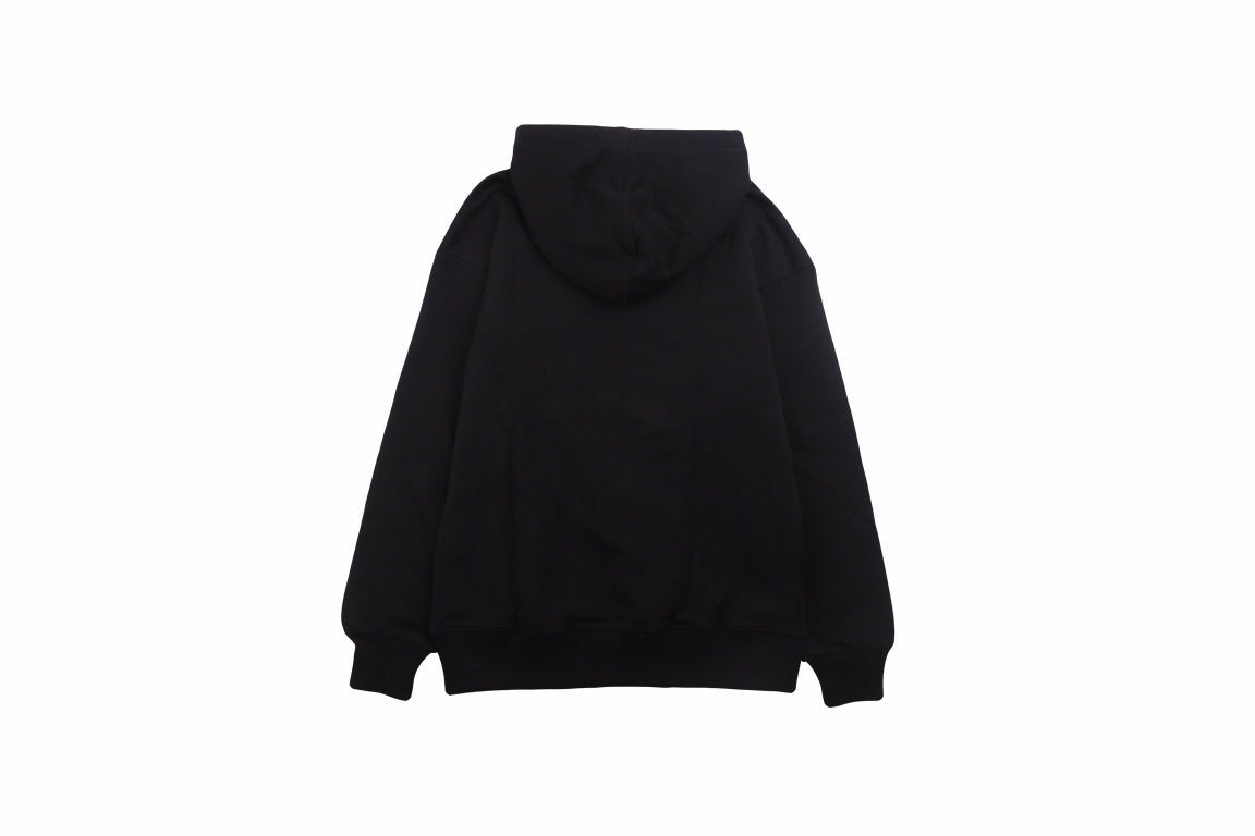 Burberry Black Hoodie with Logo Patch - Phantom Kicks