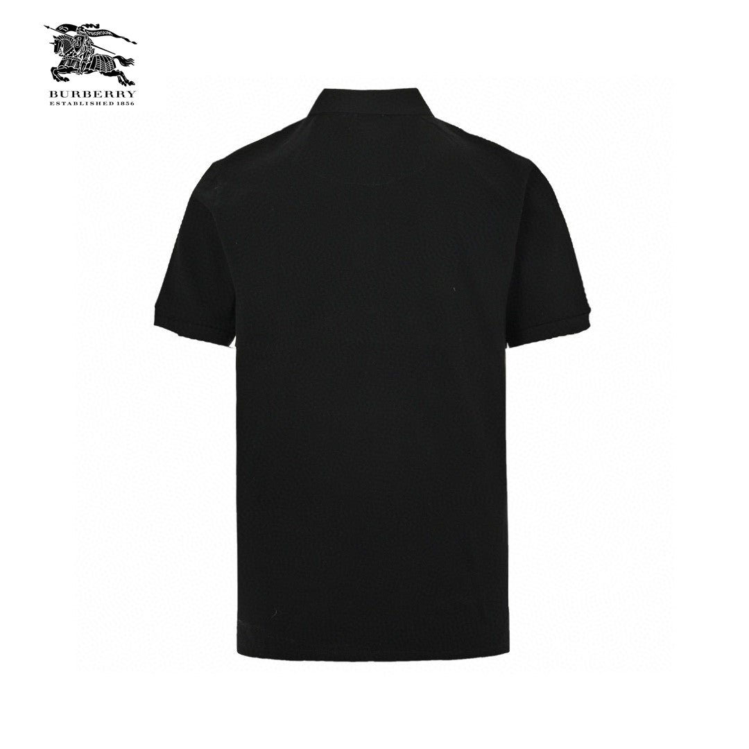 Burberry Monogram Logo Black Polo Shirt - Phantom Kicks