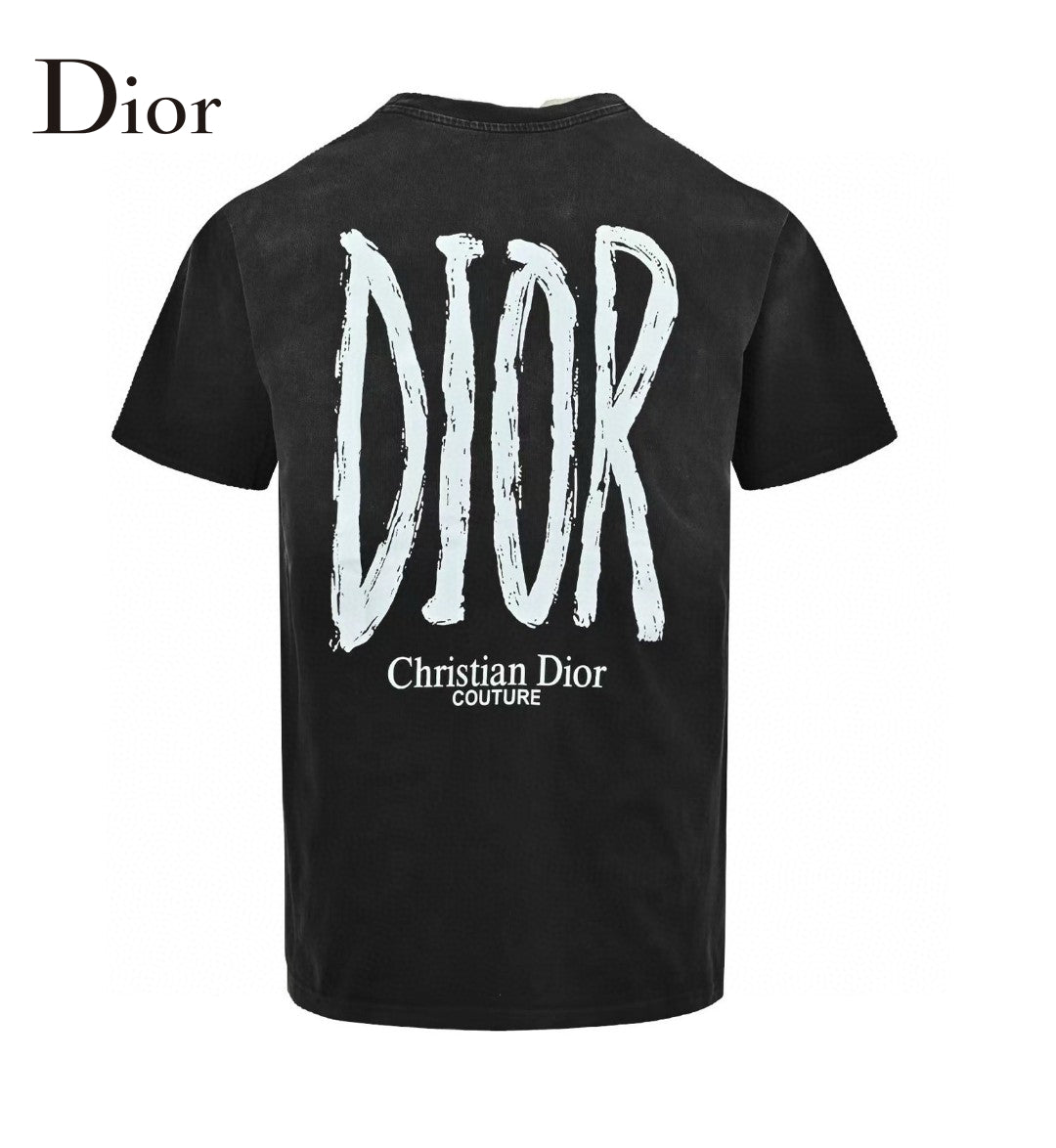 Dior Logo T-Shirt (Black) - Phantom Kicks