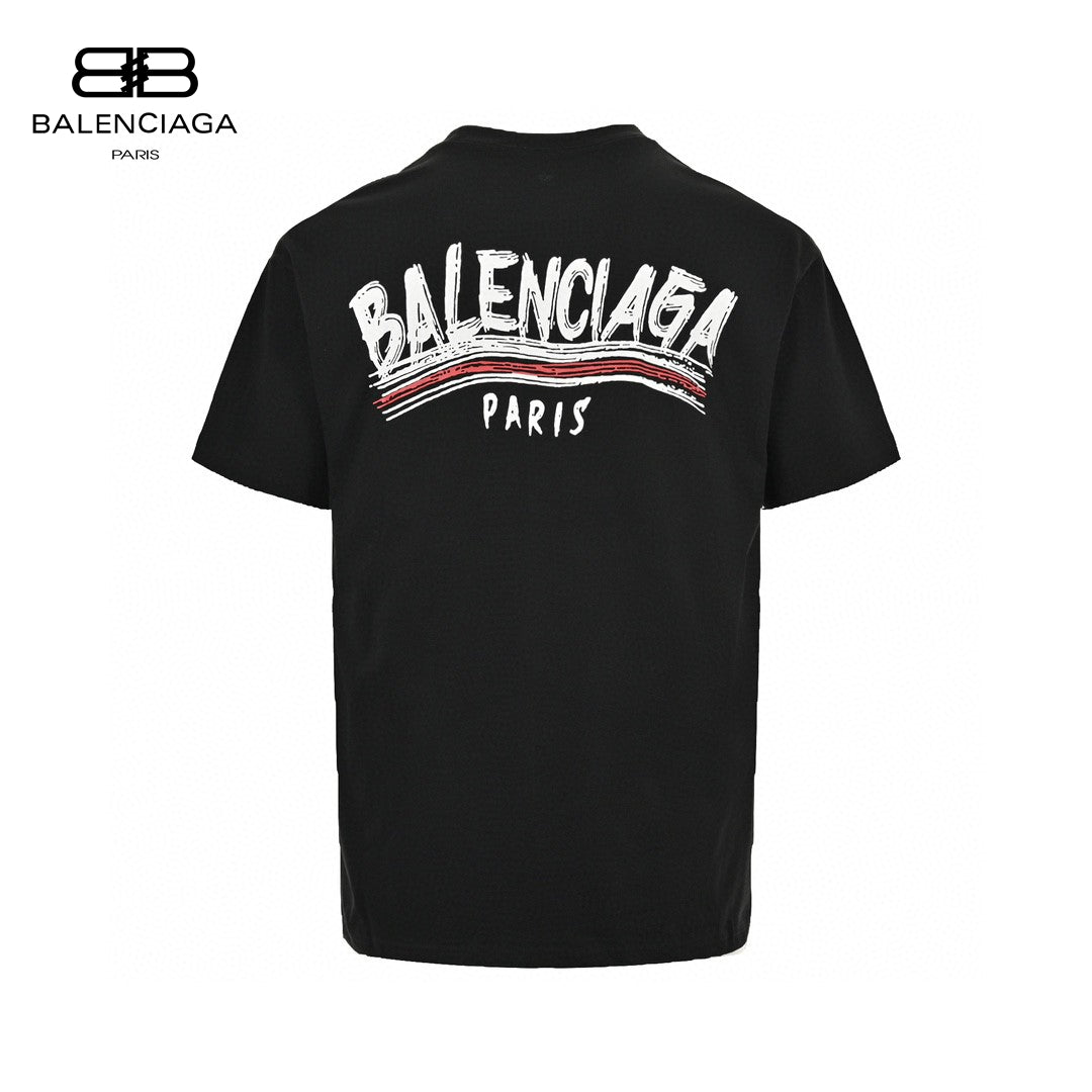 Balenciaga Paris Logo T-Shirt - Phantom Kicks