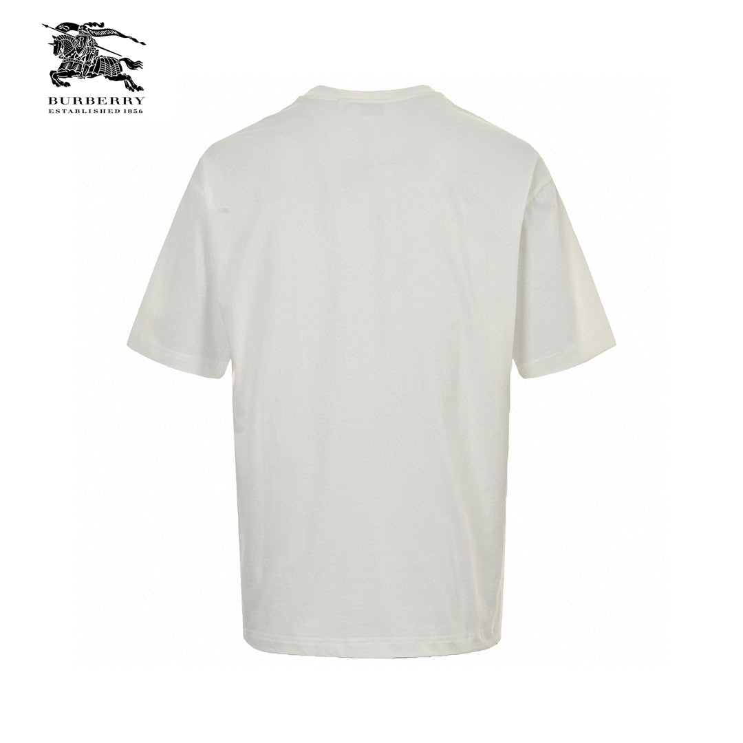 Burberry Knight Logo T-Shirt (White) - Phantom Kicks