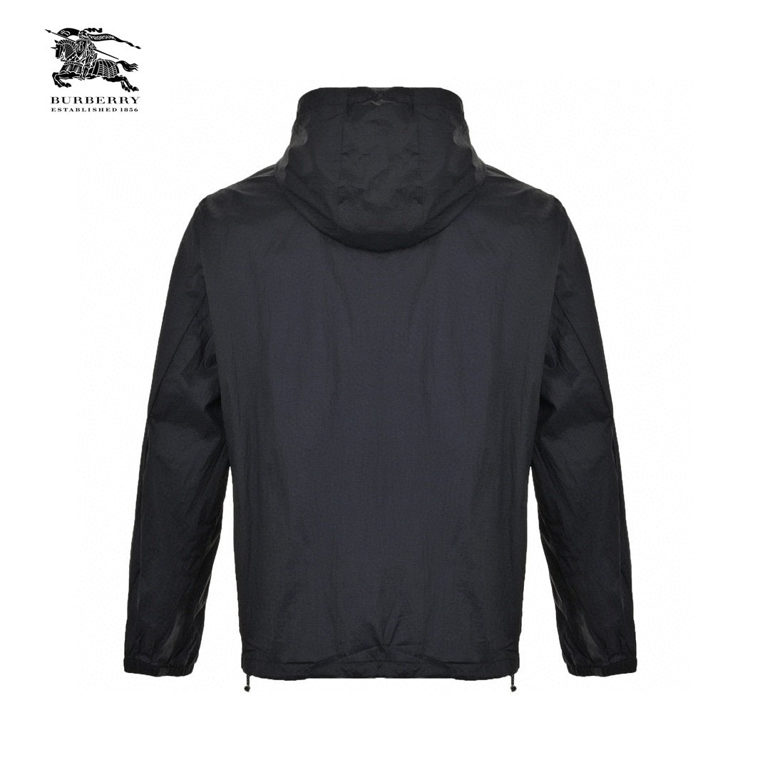 Burberry Lightweight Hooded Jacket - Black - Phantom Kicks