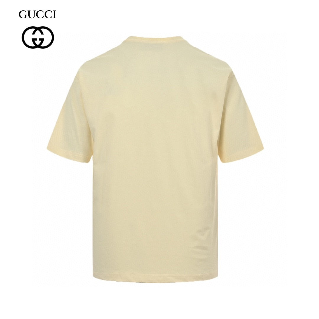Gucci Cartoon Cow Logo T-Shirt (Cream) - Phantom Kicks