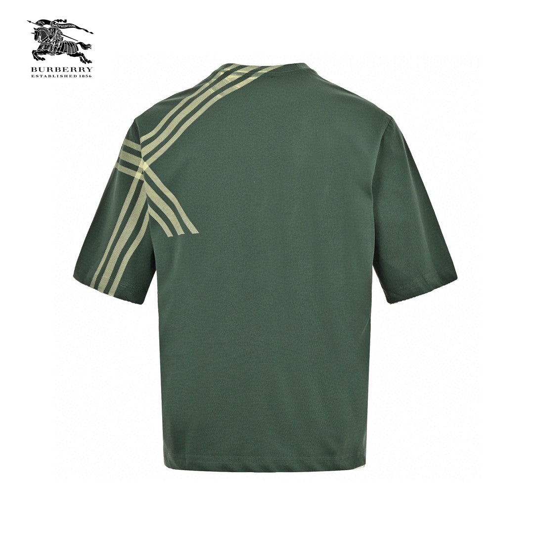 Burberry Green Check Pattern T-Shirt - Phantom Kicks