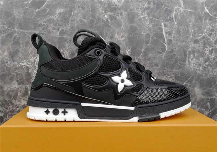 LOUIS VUITTON LV SKATE SNEAKER BLACK WHITE - Phantom Kicks