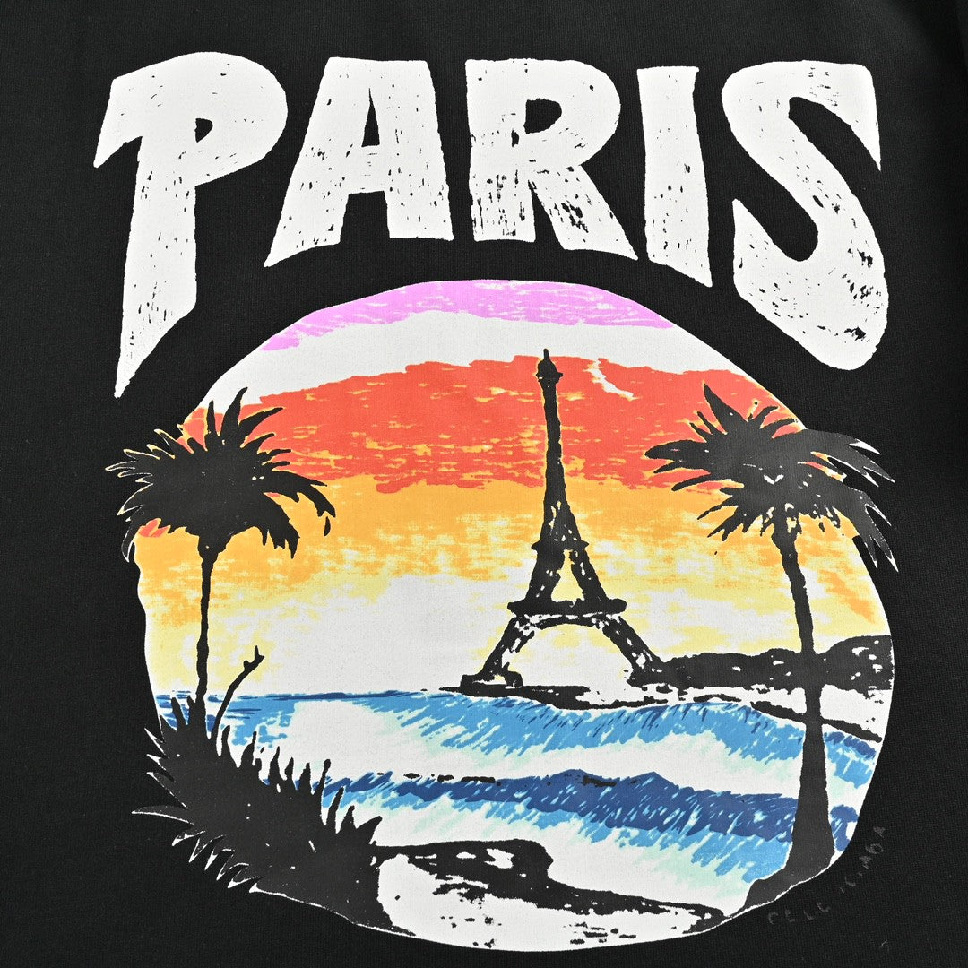 Balenciaga T-Shirt - Paris Graphic - Phantom Kicks