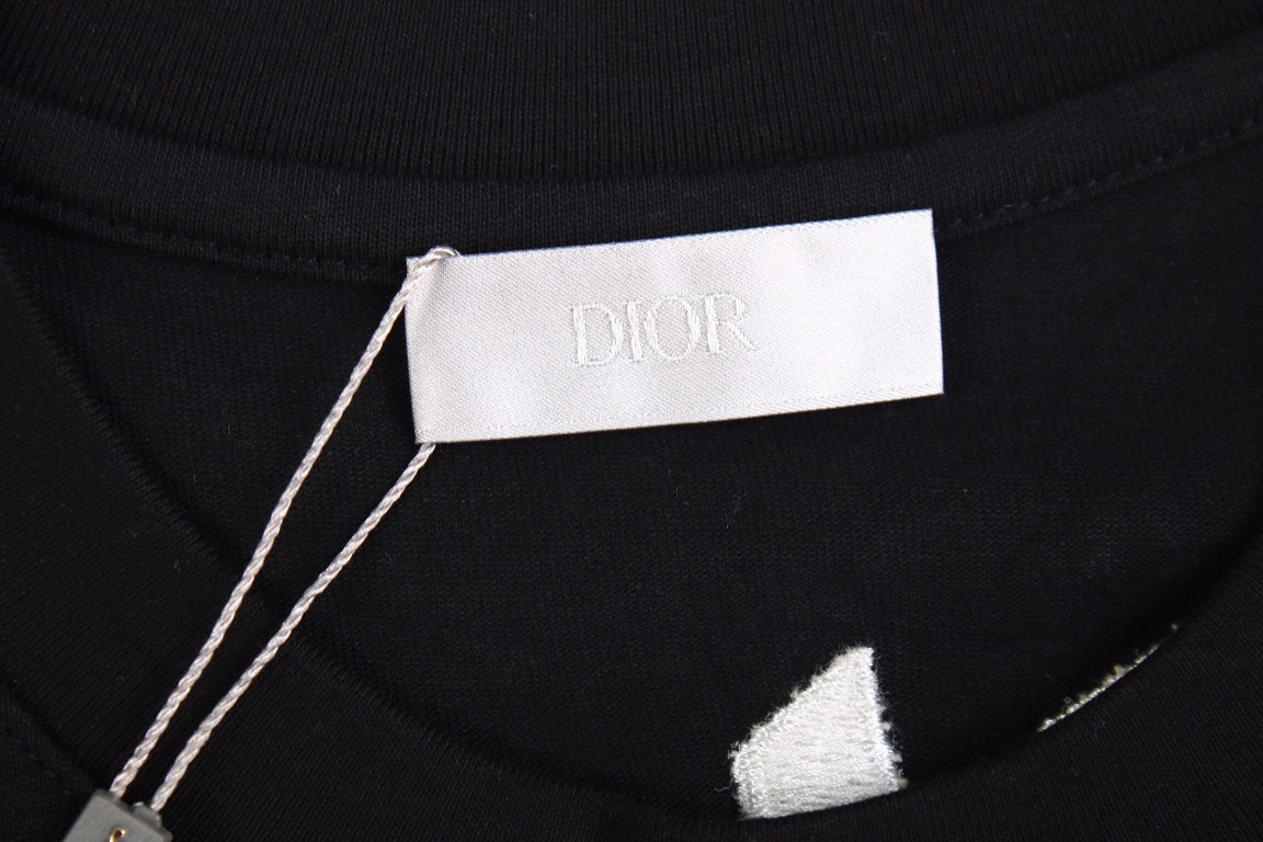 Dior Script Logo T-Shirt (Black) - Phantom Kicks
