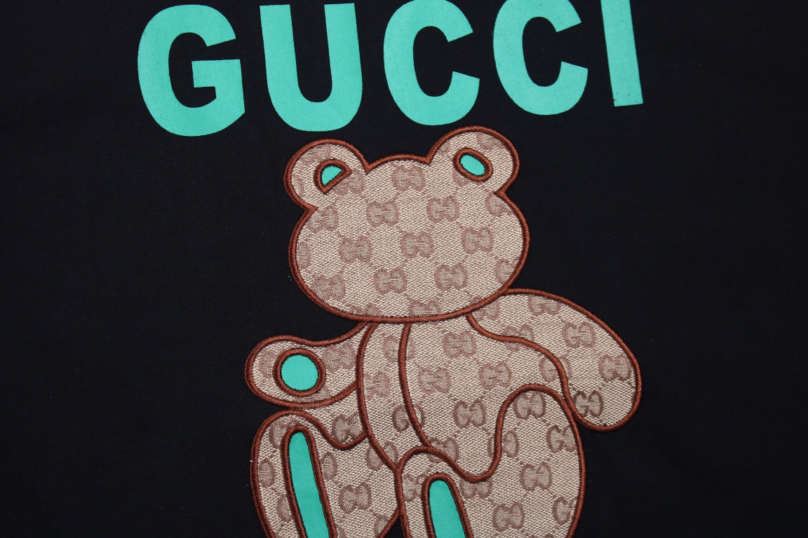 Gucci Teddy Bear Print T-Shirt - Cream - Phantom Kicks
