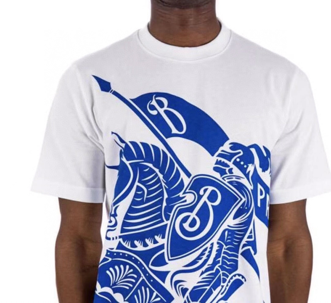 Burberry Knight Print T-Shirt - White - Phantom Kicks