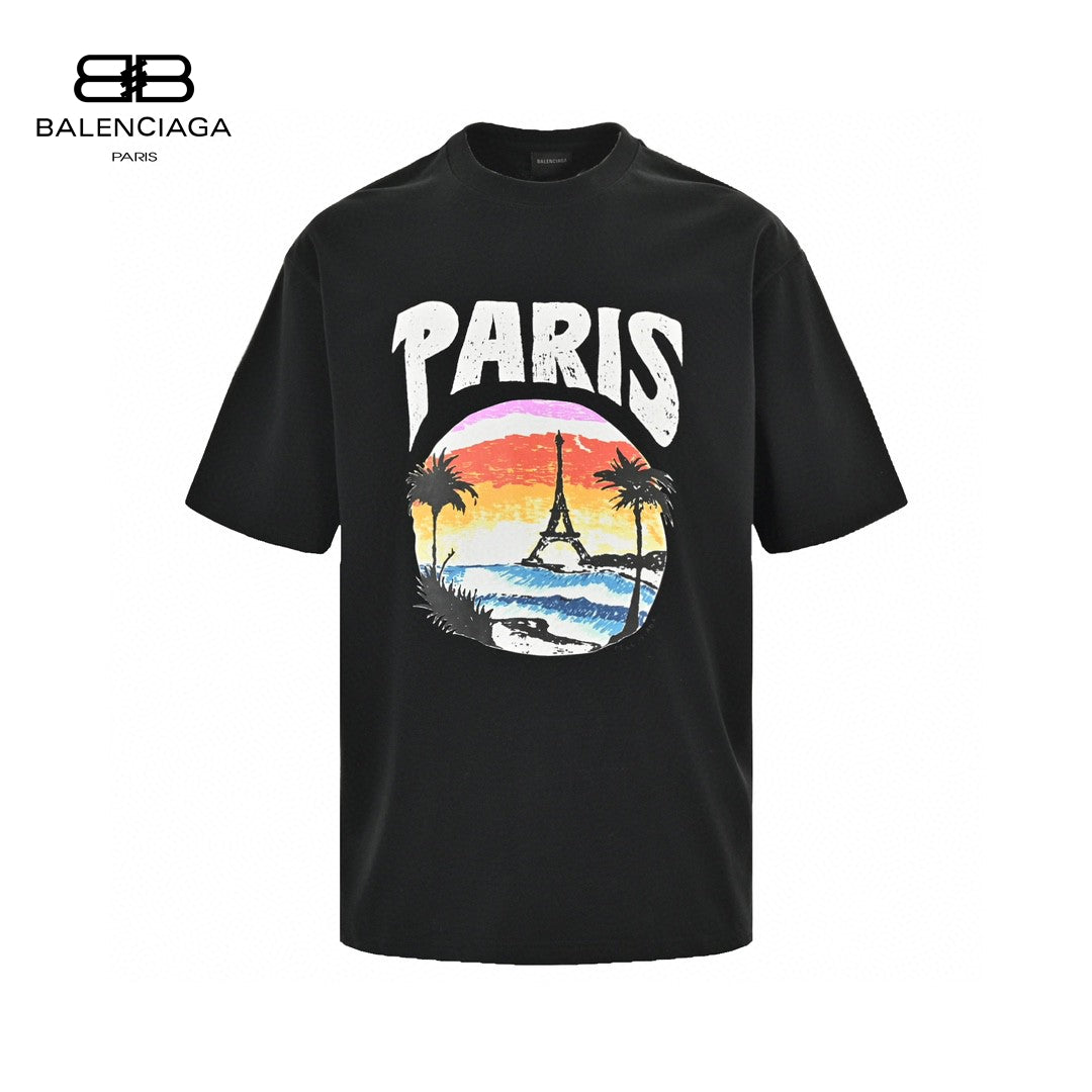 Balenciaga T-Shirt - Paris Graphic - Phantom Kicks