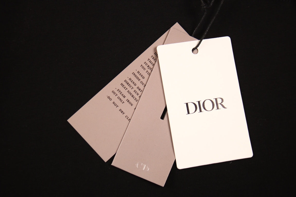 Dior Embroidered Lizard T-Shirt - Black - Phantom Kicks
