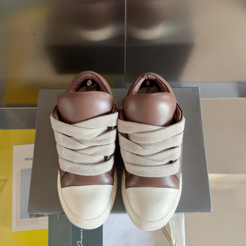 Rick Owens Brown Low-Top Sneakers - Phantom Kicks