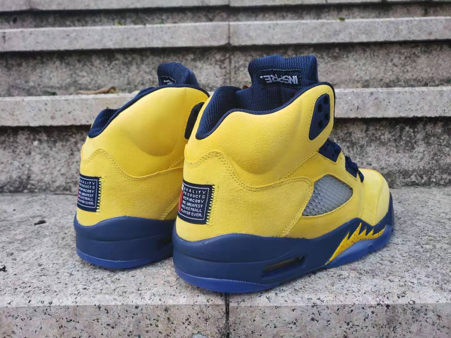 Jordan 5 Retro 'Michigan' - Phantom Kicks