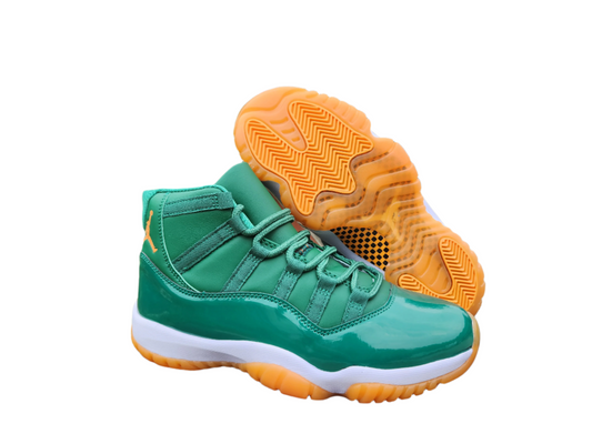 JORDAN 11 Green and Orange - Phantom Kicks