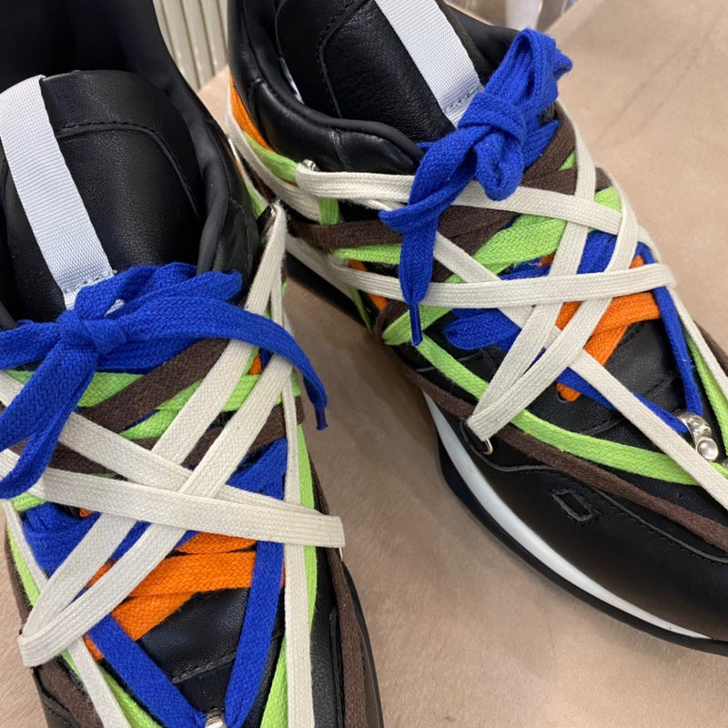 Multicolor Wrap-Lace Sneakers - Phantom Kicks