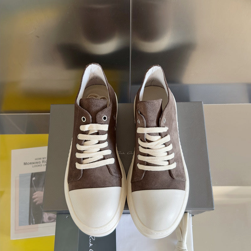 Rick Owens taupe Low-Top Sneakers - Phantom Kicks