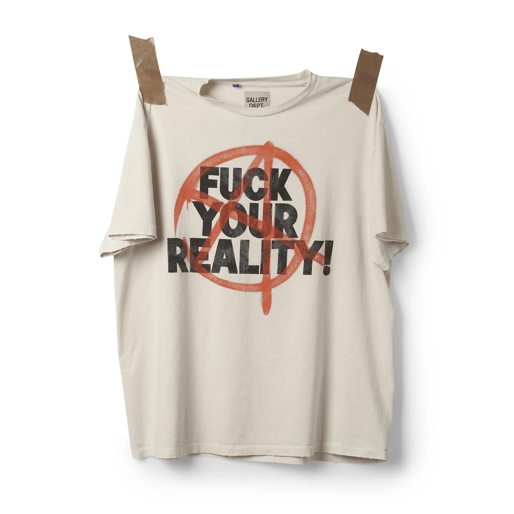 GALLERY DEPT FUCK YOUR REALITY TEE - Phantom Kicks