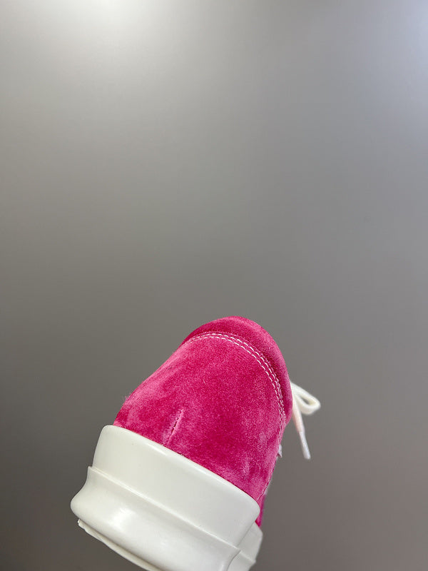 Rick Owens Low-Top Sneakers - Pink Suede - Phantom Kicks