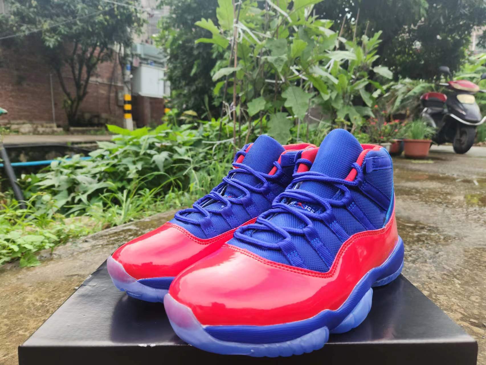 JORDAN 11 Blue and Red - Phantom Kicks