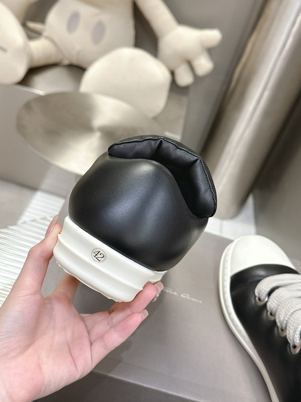 Rick Owens Black Low-Top Sneakers - Phantom Kicks