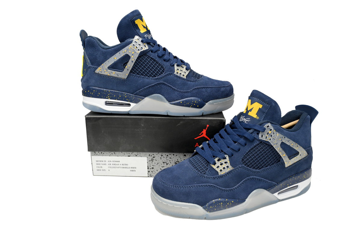 Air Jordan 4 Retro University of Michigan - Phantom Kicks