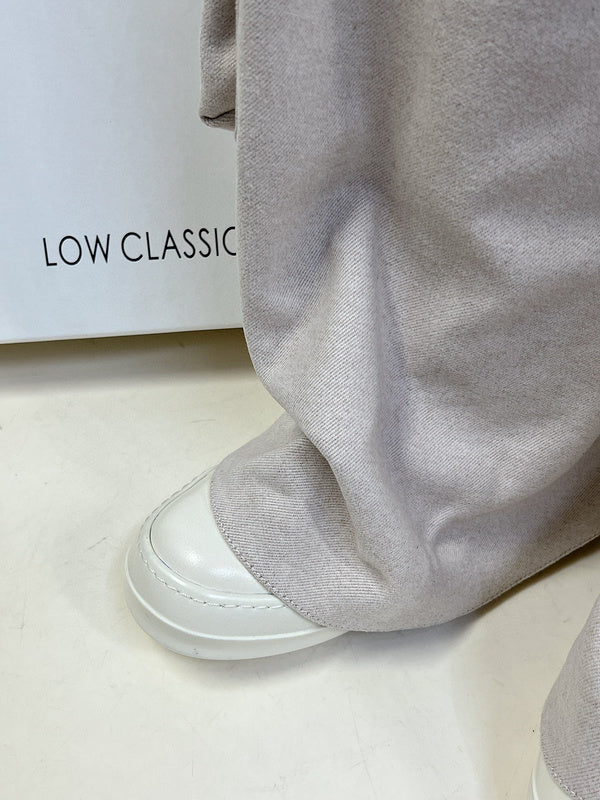 Rick Owens White Over-the-Knee Boots - Phantom Kicks
