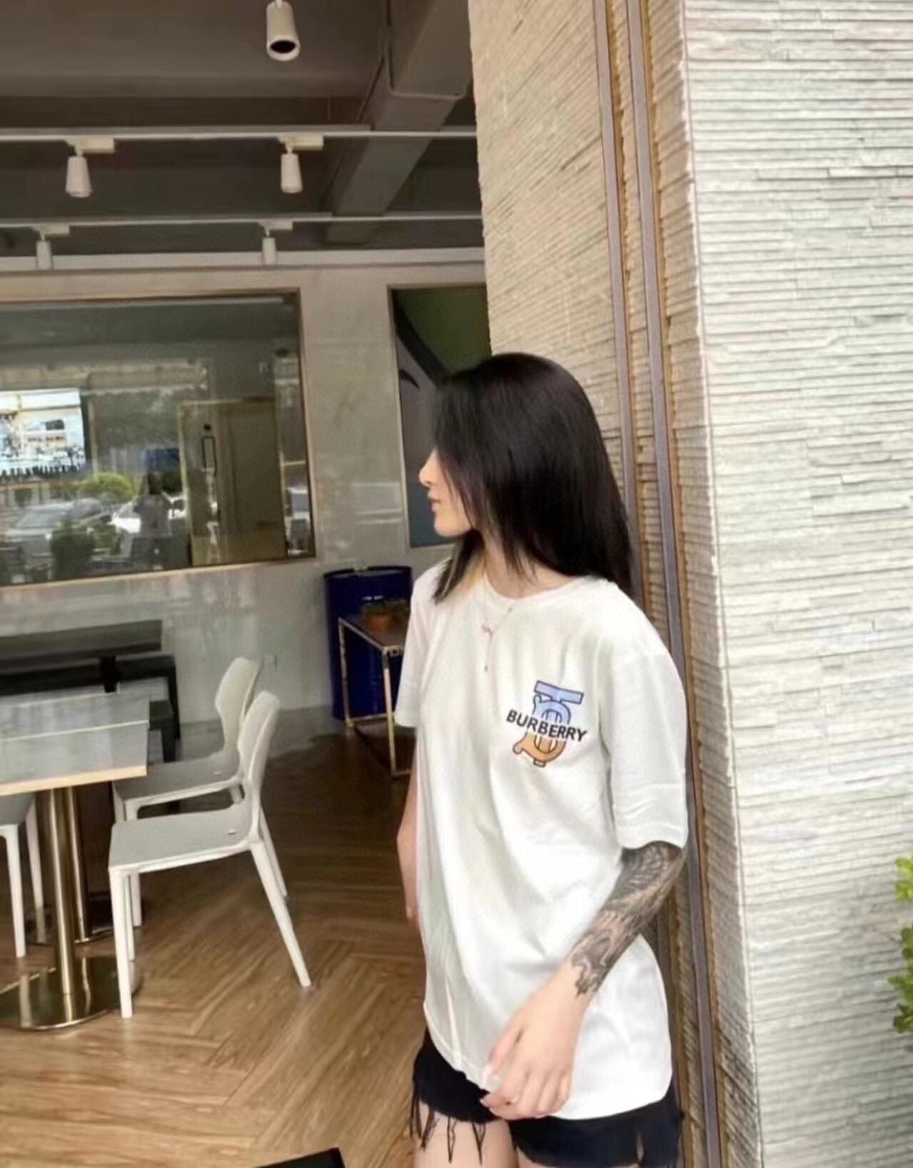 Burberry Monogram T-Shirt - White - Phantom Kicks