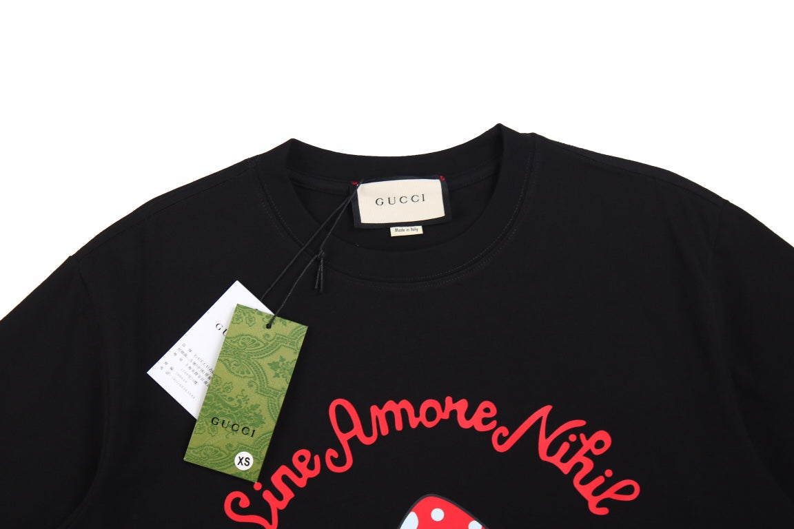 Gucci Mushroom Graphic T-Shirt - Phantom Kicks