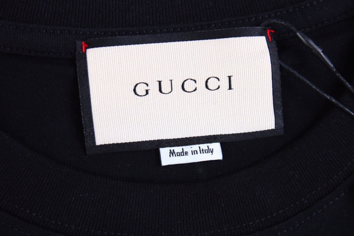 Gucci Bunny Trio T-Shirt (Black) - Phantom Kicks