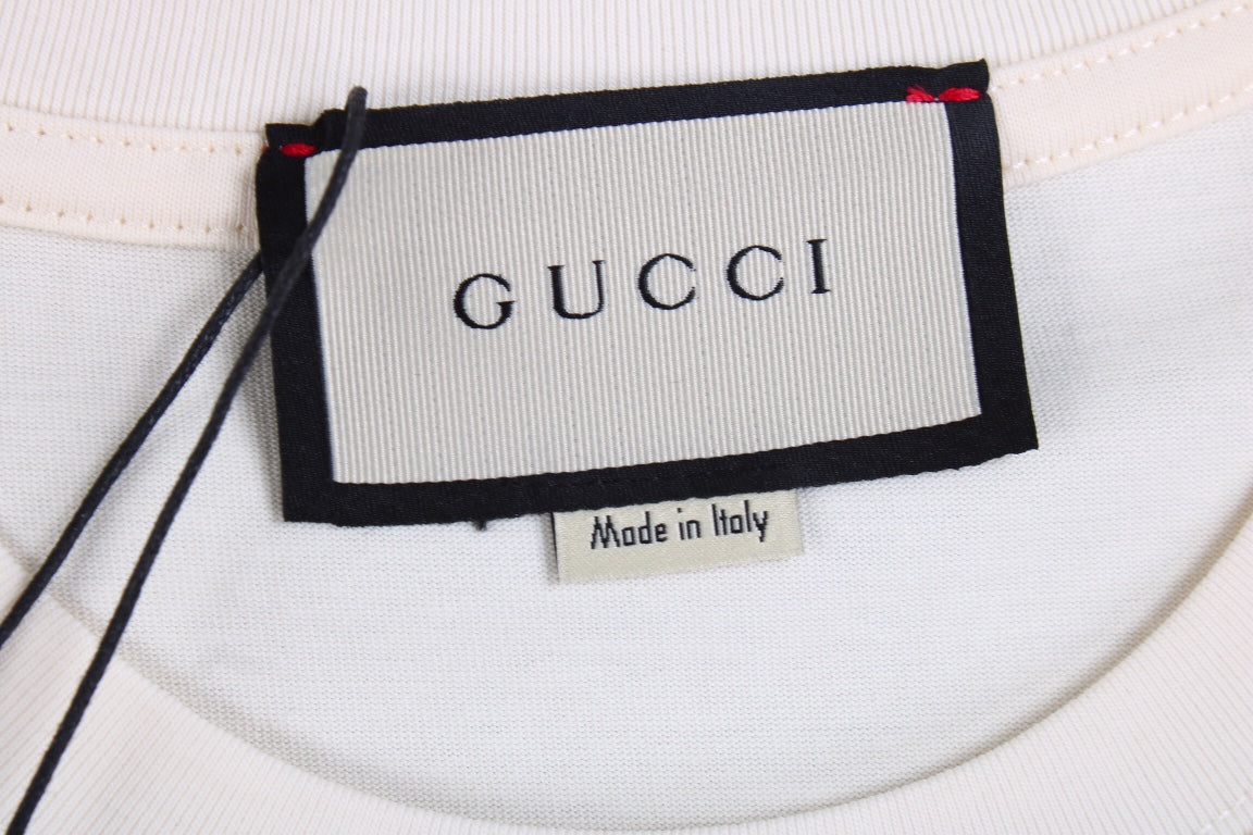 Gucci Cat Graphic T-Shirt (Cream) - Phantom Kicks