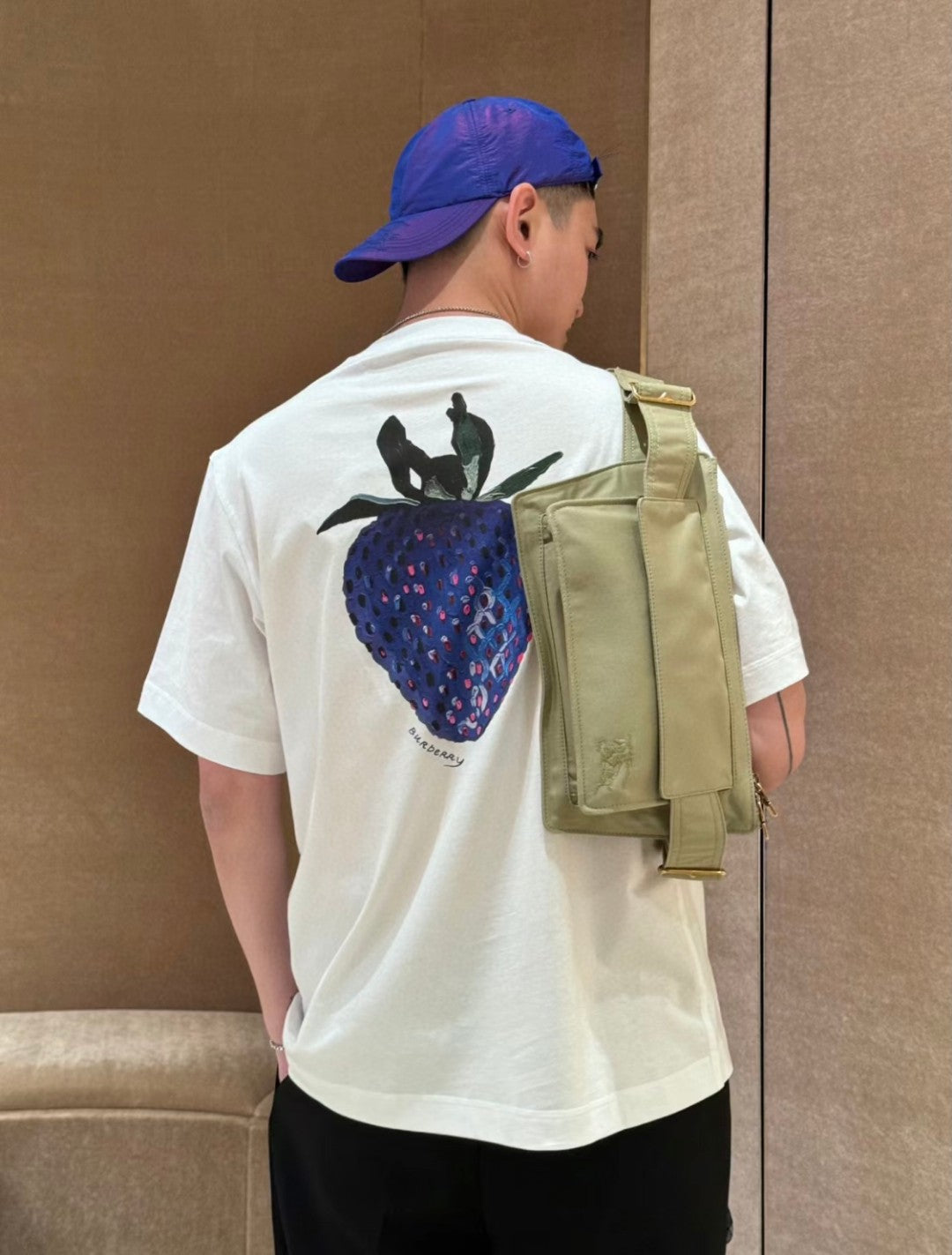 Burberry Blueberry Print T-Shirt - Phantom Kicks