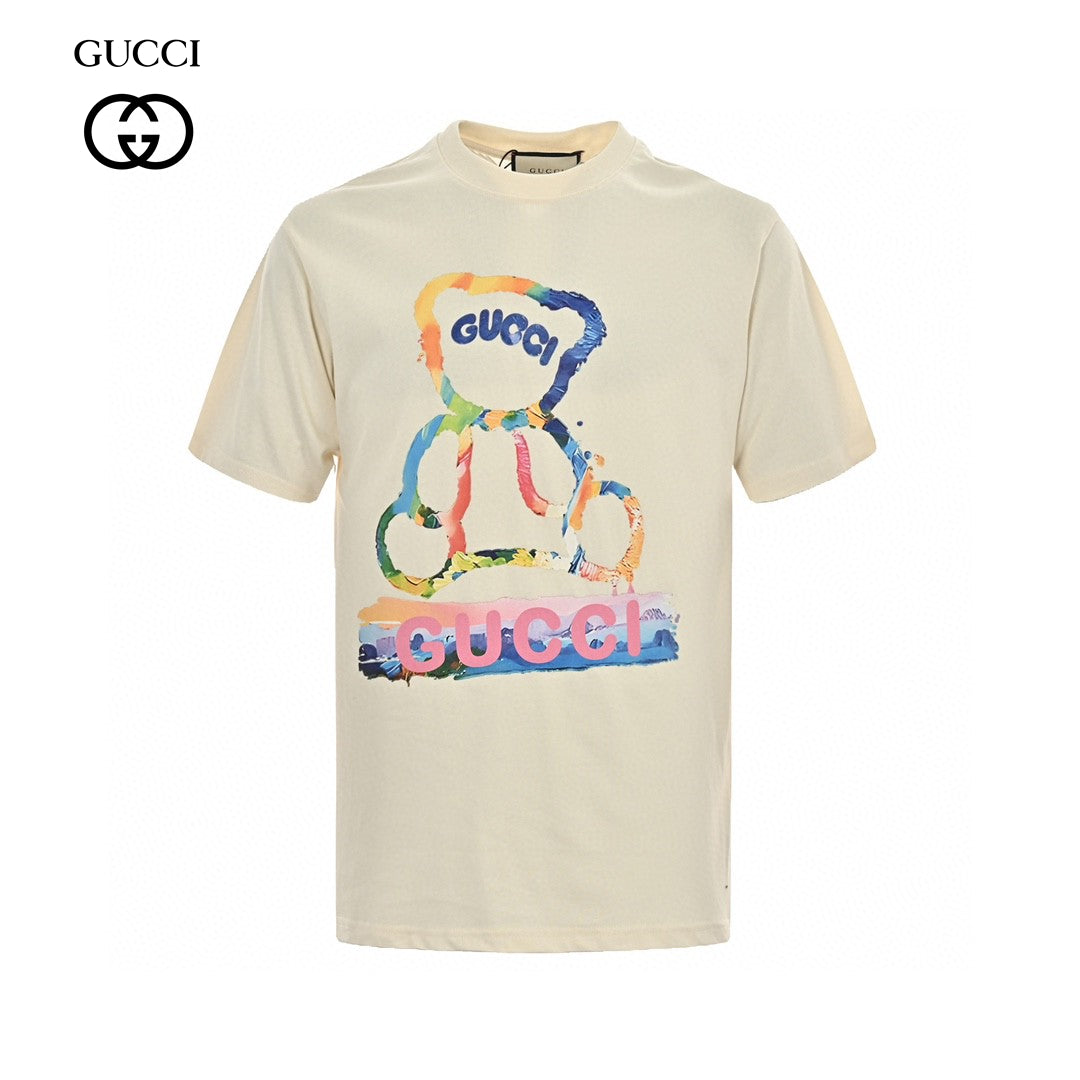 Gucci Teddy Bear Graphic T-Shirt - Phantom Kicks