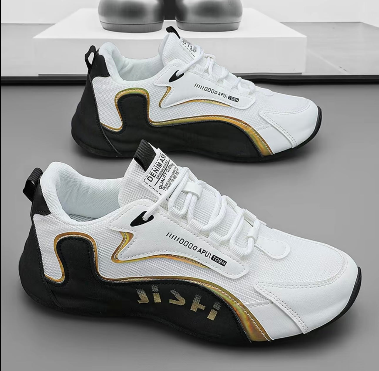 Men's fashionable, lightweight, comfortable, trendy and casual sports shoes, durable, anti slip, strong grip, versatile running shoes - Phantom Kicks