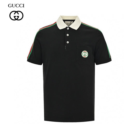 Gucci Stripe Sleeve Polo Shirt - Phantom Kicks