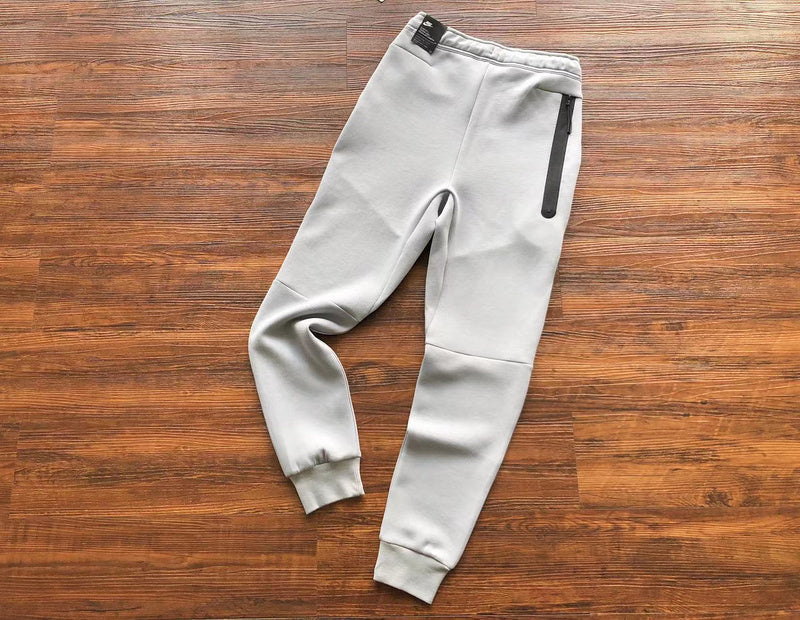 NIKE TECH FLEECE PANTS x WOLF GREY/AQUAMARINE/ORANGE - Phantom Kicks