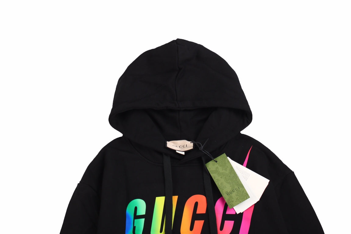 Gucci Rainbow Logo Hoodie - Phantom Kicks
