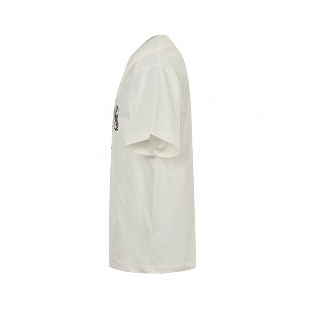 Dior White Graphic T-Shirt - Phantom Kicks