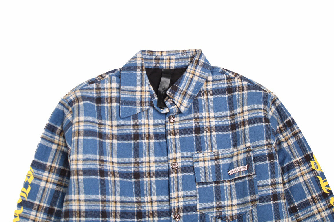 Burberry Blue Plaid Shirt - Phantom Kicks