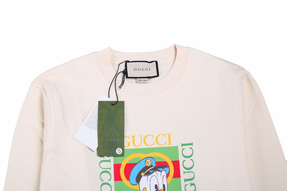 Gucci Donald Duck Sweatshirt - Cream - Phantom Kicks