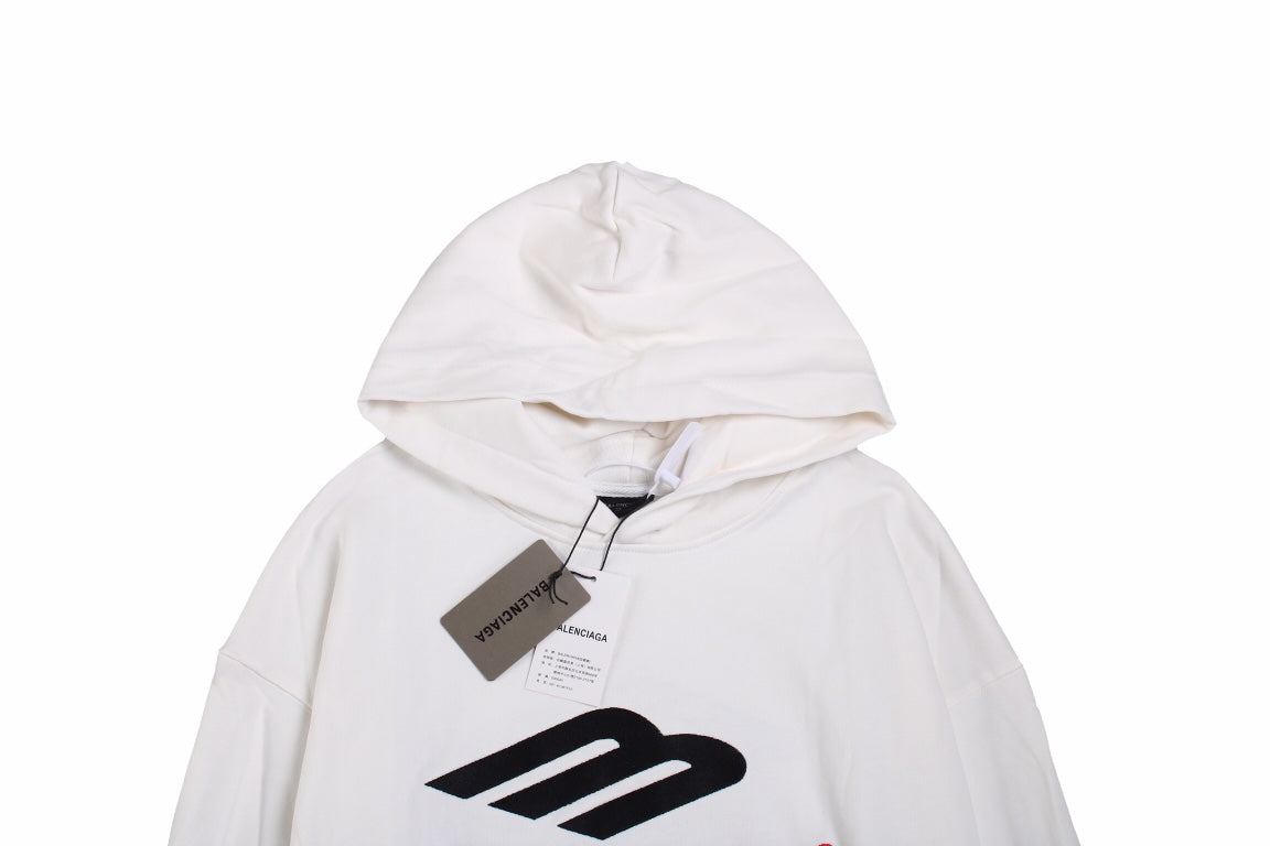 Balenciaga White Hoodie - Phantom Kicks