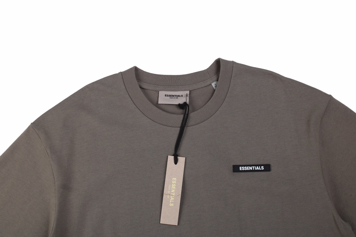 Fear of God Essentials Logo T-Shirt - Taupe - Phantom Kicks