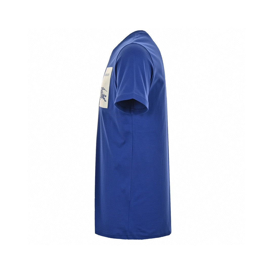 Burberry Embroidered Patch T-Shirt (Blue) - Phantom Kicks