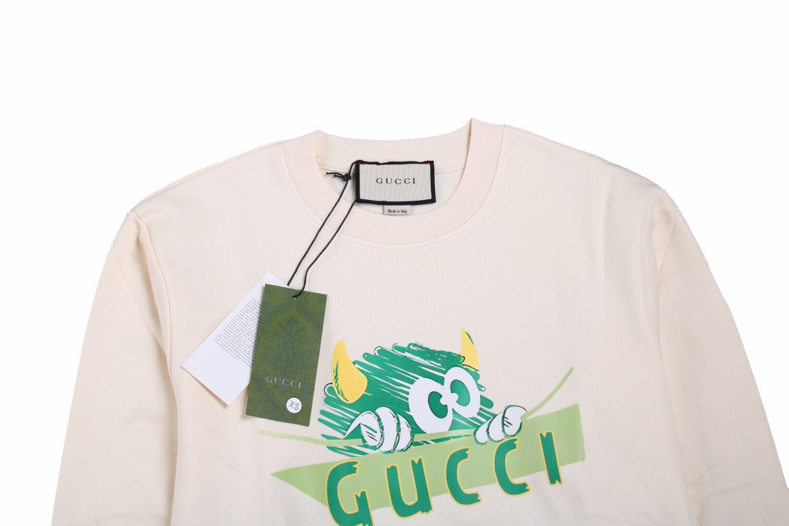 Gucci Monster Graphic Sweatshirt - Phantom Kicks