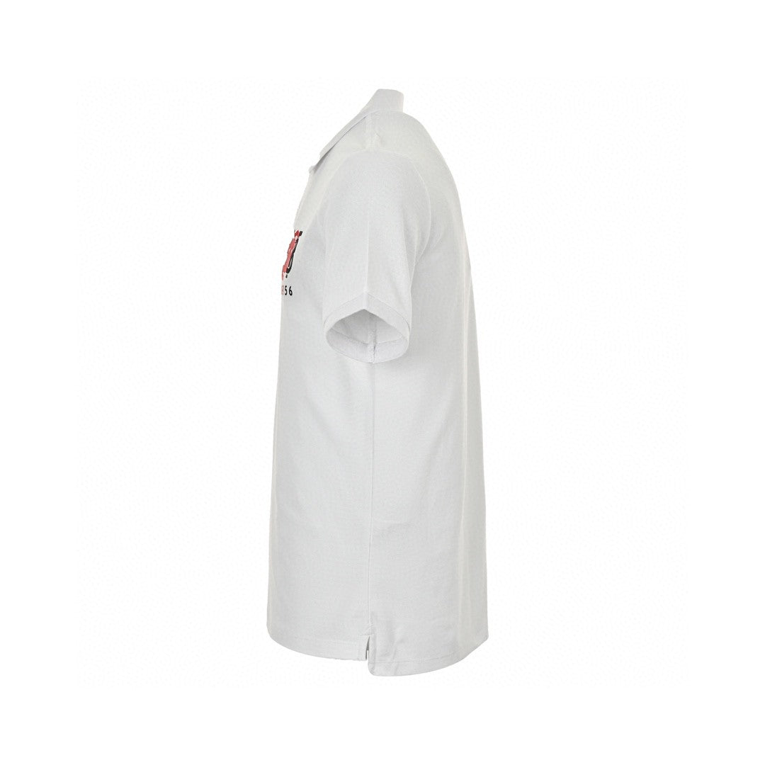 Burberry Monogram Logo Polo Shirt (White) - Phantom Kicks