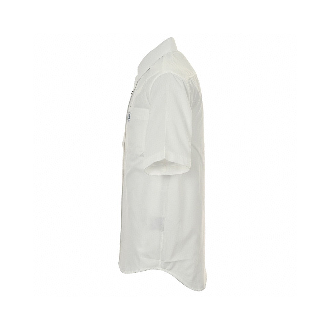 Dior Short Sleeve Button-Up Shirt (White) - Phantom Kicks