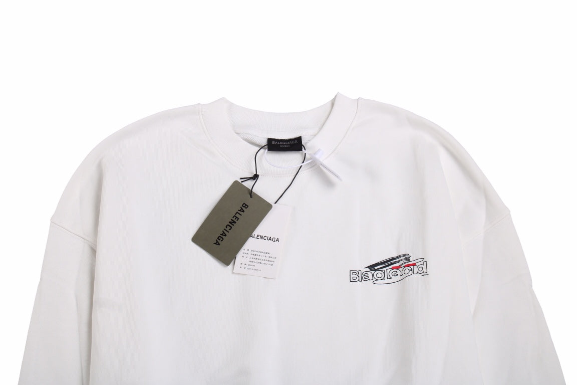 Balenciaga White Sweatshirt - Phantom Kicks