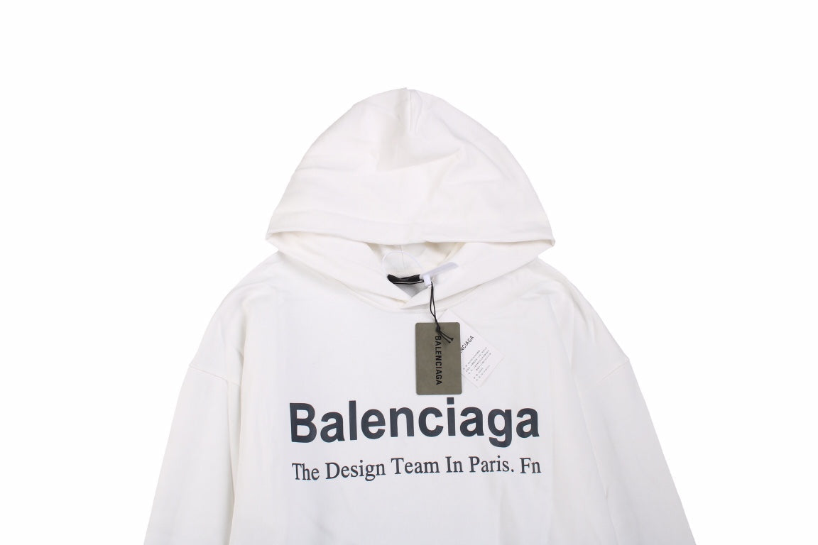 Balenciaga Paris Team Hoodie - Phantom Kicks