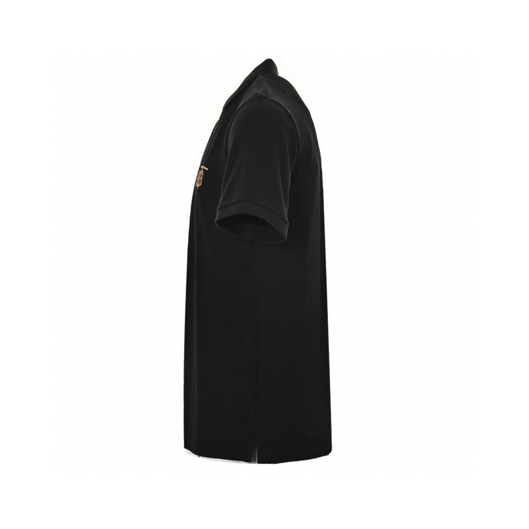 Burberry Monogram Logo Black Polo Shirt - Phantom Kicks